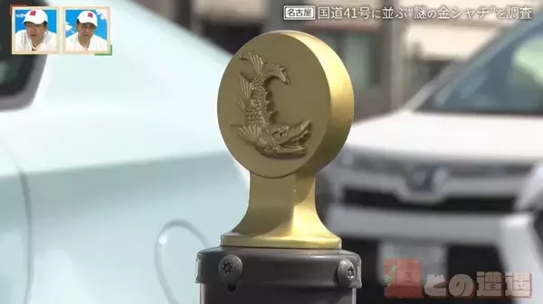 「“謎の金シャチ”は何のため？名古屋の幹線道路･国道41号に並ぶ大量のレリーフの正体を探る」の画像