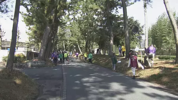 「東海道五十三次」の愛知県内の９つの宿場でボランティアによる清掃活動 豊川市の「御油宿」の「松並木」周辺もさらにキレイに