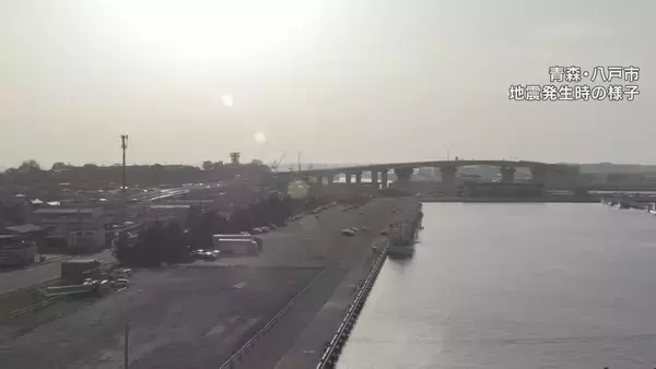 青森で最大震度５強　愛知でも震度２を観測　青森や岩手から県営名古屋空港に到着した人は…