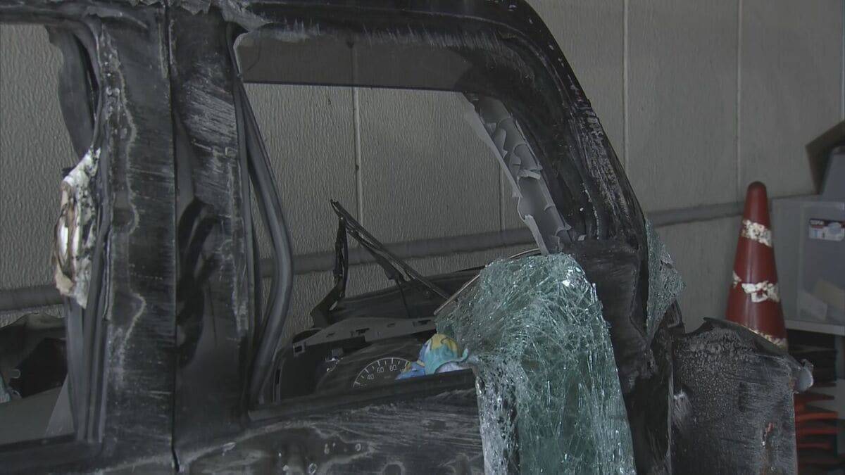 大型トラックなど3台からむ事故 軽ワゴン車は大破… 男性1人死亡 名神高速上り線 岐阜･養老町