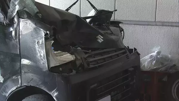 「大型トラックなど3台からむ事故 軽ワゴン車は大破… 男性1人死亡 名神高速上り線 岐阜･養老町」の画像