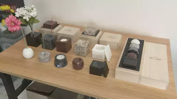 「開発5年 “小さなお墓”とは？ ｢部屋の中に置けるものを…｣ 墓じまいで撤去した墓石の再加工も可能 ペット供養にも」の画像