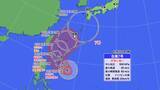 「【台風情報】台風7号｢メーカラー｣ 非常に強い勢力まで発達 梅雨前線を刺激し“大雨”おそれ？ルートは？進路予想・雨･風シミュレーション」の画像1