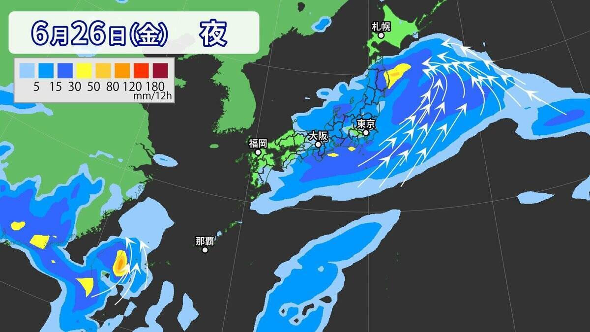 【台風情報】台風7号｢メーカラー｣ 非常に強い勢力まで発達 梅雨前線を刺激し“大雨”おそれ？ルートは？進路予想・雨･風シミュレーション