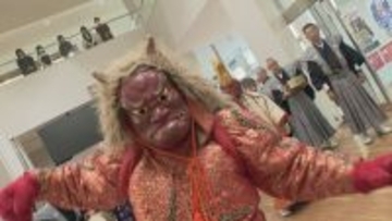 あすは節分 一足先に｢鬼は外｣…とは言わず｢福は内｣ 福の神や鬼が名古屋市内の企業を回って厄除け 大須観音