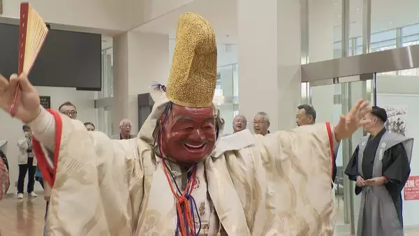 「あすは節分 一足先に｢鬼は外｣…とは言わず｢福は内｣ 福の神や鬼が名古屋市内の企業を回って厄除け 大須観音」の画像