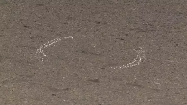 「頭から血を流して倒れている男性が見つかる　警察はひき逃げ事件とみて捜査　男性は50代くらいで重体の模様」の画像