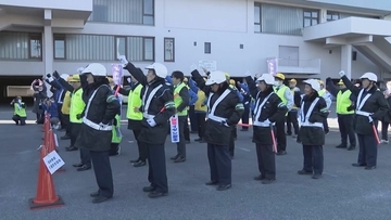 ｢12月は交通事故が多発する月｣ 県内の死者数はきのう時点で去年比28人減も…飲酒の機会増えるため注意を 愛知で交通安全呼びかけるイベント