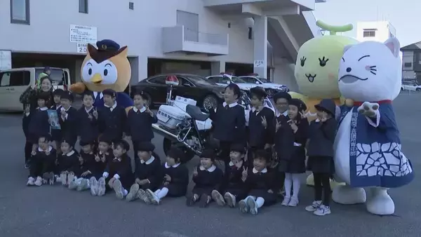 「｢12月は交通事故が多発する月｣ 県内の死者数はきのう時点で去年比28人減も…飲酒の機会増えるため注意を 愛知で交通安全呼びかけるイベント」の画像