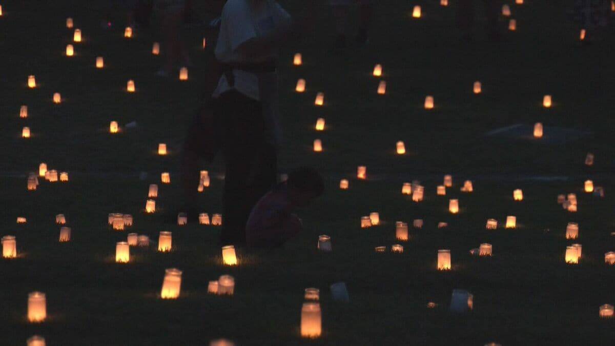 ”満点の星空が地上に”１万個のキャンドルの灯り 森の中で楽しむ夏の夜　岐阜・下呂市　四美ナリエ　「インスタより自分の目で見た方がきれい」