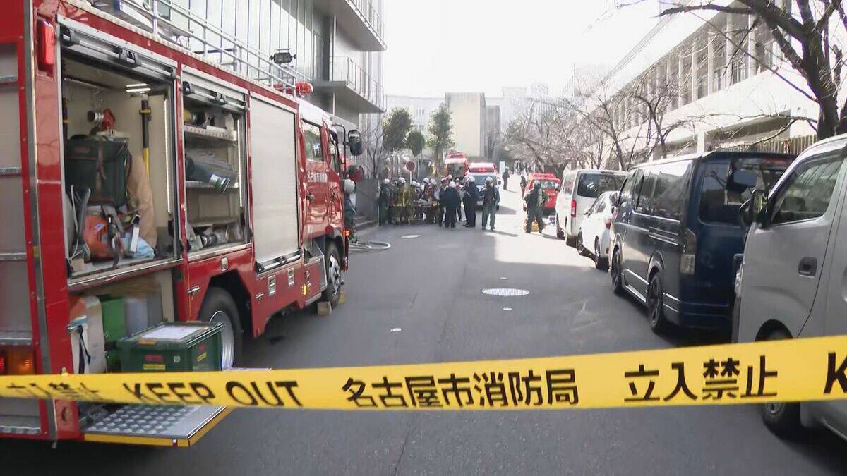 名古屋大学で薬品瓶が“破裂” 21歳 24歳 34歳の男性3人けが ｢テトラクロロシラン｣入った瓶が破裂しガラスの破片が顔に…千種区