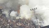 「大同特殊鋼工場の火事 90時間以上経った15日午後4時ごろほぼ消し止められる 鉄くずなどの廃材を保管するスペースから出火 愛知･東海市」の画像1