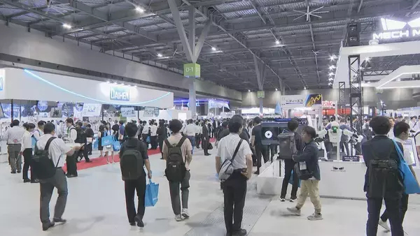 スリーポイントシュートで会場沸かせるロボットも！最新技術のロボット展示会 ｢日本全体でヒューマノイドを盛り上げたい｣ 愛知・常滑市