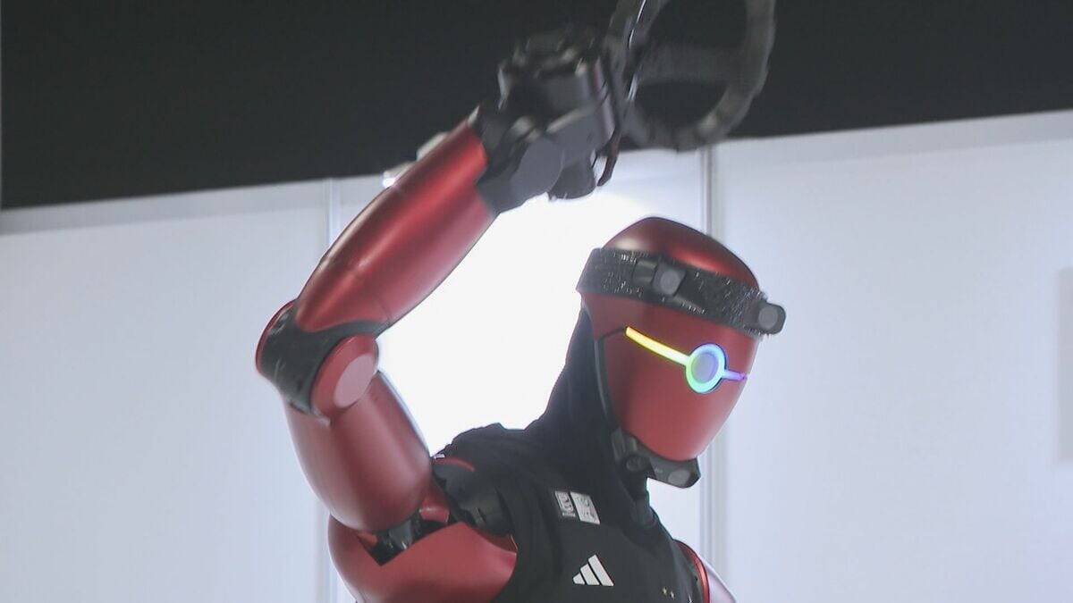 スリーポイントシュートで会場沸かせるロボットも！最新技術のロボット展示会 ｢日本全体でヒューマノイドを盛り上げたい｣ 愛知・常滑市