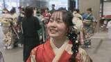 「｢社会人として頑張ろうと思う｣ 成人の日 名古屋市内で｢二十歳の集い｣ 今年度名古屋市内で20歳を迎えるのは約2万1000人」の画像1