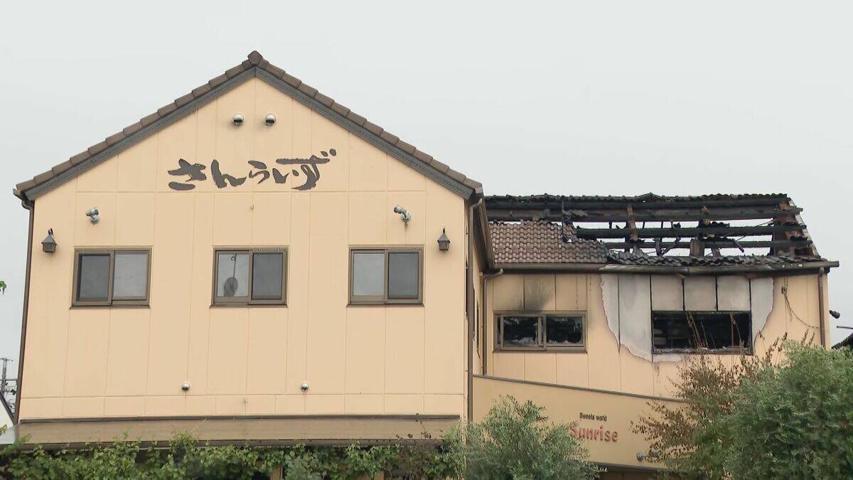 ケーキ店放火 死亡男性はオーナーに強い執着か 何度も店を出入りする日も… 2人の知人｢付き合っていた｣ 岐阜･本巣市