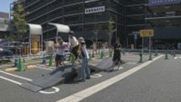 アジア大会の競技種目にも 「BMX」の体験イベント 競技用自転車で起伏のあるコースを走る 名古屋