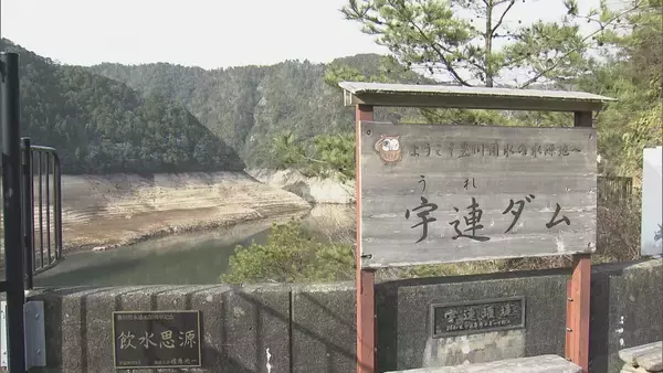 ｢豊川用水｣ 節水率 2か月連続で引き上げ 水道用水15% 農業用水と工業用水は20%に 雨少なく総貯水率は25.3% 愛知