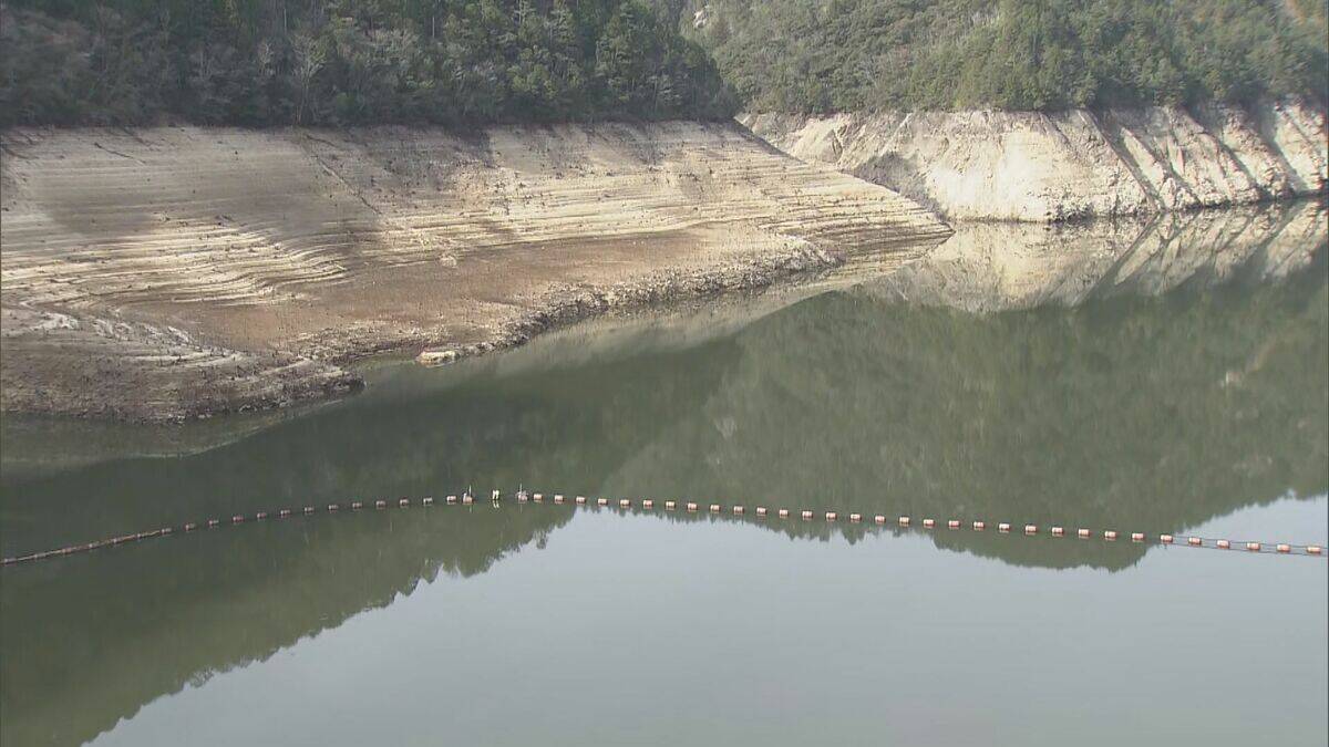 ｢豊川用水｣ 節水率 2か月連続で引き上げ 水道用水15% 農業用水と工業用水は20%に 雨少なく総貯水率は25.3% 愛知