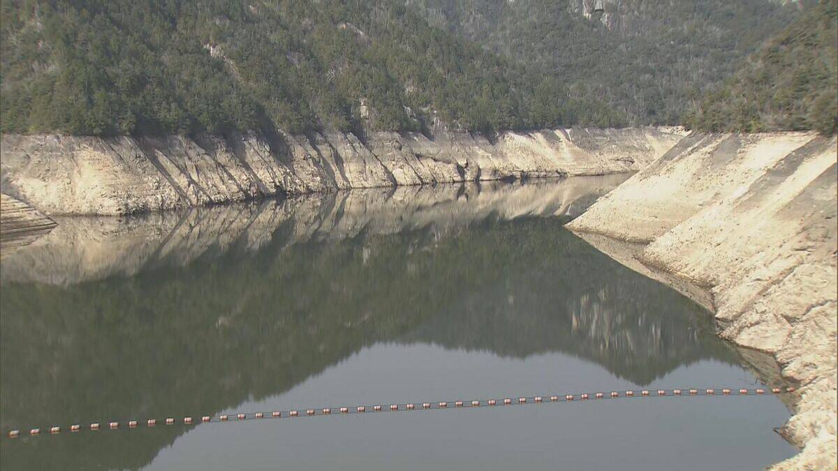 ｢豊川用水｣ 節水率 2か月連続で引き上げ 水道用水15% 農業用水と工業用水は20%に 雨少なく総貯水率は25.3% 愛知