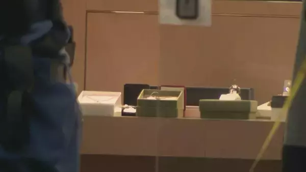 「男2人が「質店」に押し入り貴金属など奪い車で逃走…　“無言のまま”金属製の棒状のものでショーケース破壊　黒色マスク・黒色の服を着用　男性店長（49）にけがなし　愛知・刈谷市」の画像