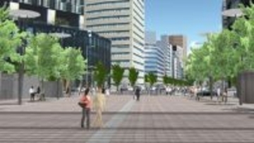 名古屋駅東側･駅前広場のデザイン画を公表 リニア開業に向け2030年代後半の完成目指す 名鉄の“名駅再開発計画”見直しの影響はなし 名古屋市