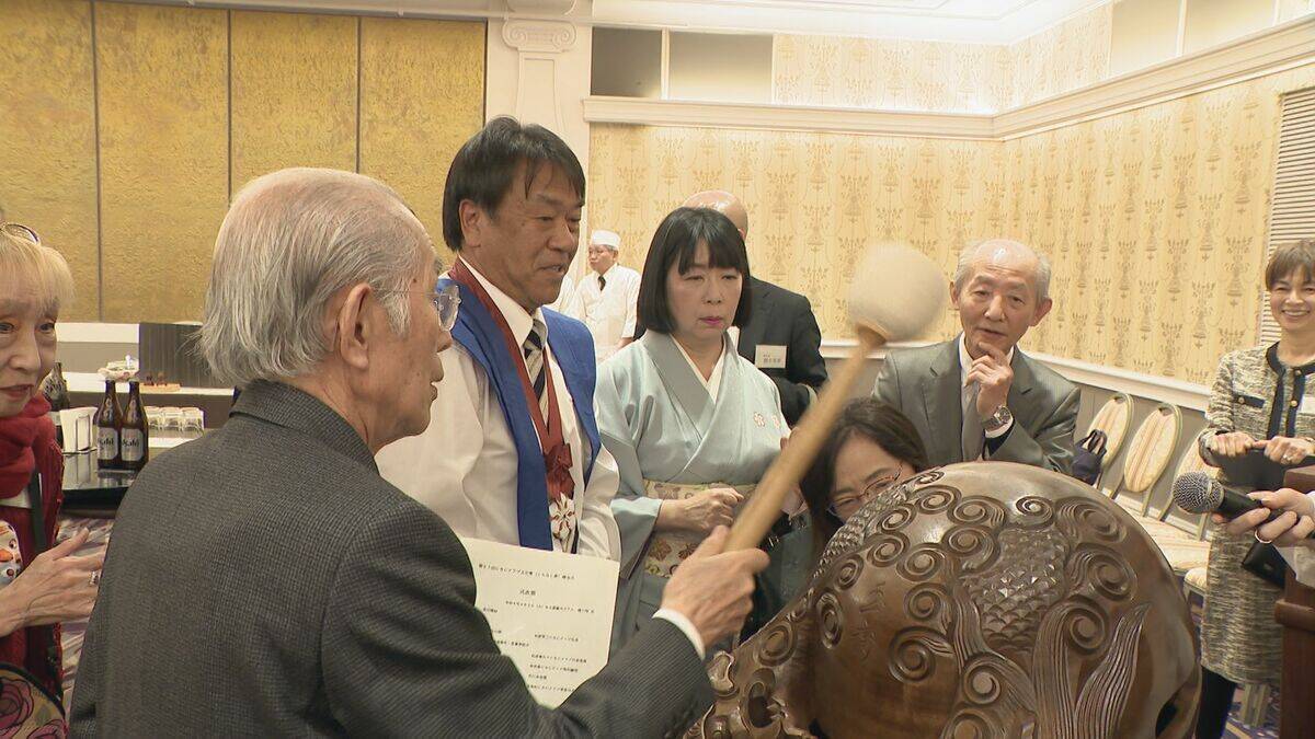 人知れず黙々と地元の文化向上に貢献　「CBCくちなし章」に愛知・愛西市の木魚職人・市川幸造さん　永平寺や善光寺にも市川さん製作の木魚が