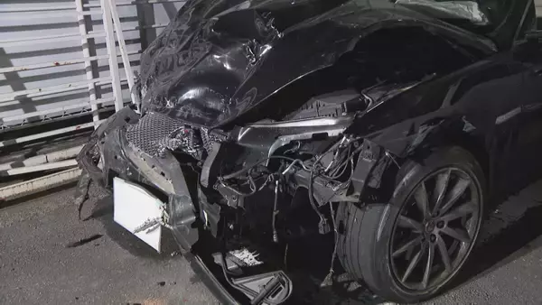 「飲酒運転で追突事故…はずみで別の2台が絡む事故も 自称会社員の52歳男を危険運転傷害の疑いで現行犯逮捕 名古屋･北区の堤防道路」の画像