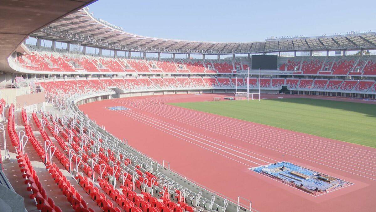 「名古屋の聖地がまた一つ増えた」高橋尚子さんがアジア大会メイン会場「名古屋市瑞穂公園陸上競技場」を視察