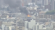 【速報】｢家から煙、炎が出ている｣ 名古屋･昭和区で住宅火災 激しい黒煙も…
