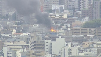 【速報】｢家から煙、炎が出ている｣ 名古屋･昭和区で住宅火災 激しい黒煙も&hellip;