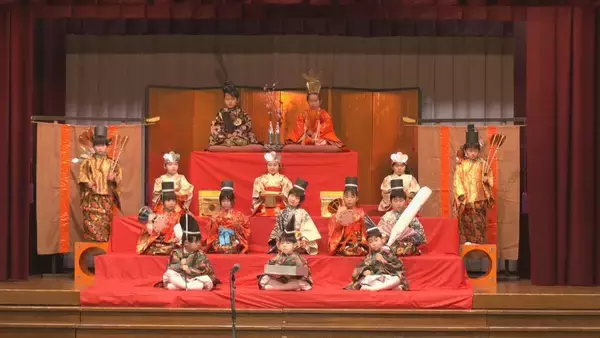 卒園前の思い出作り　園児が「生きびなさま」に　岐阜・高山市の幼稚園