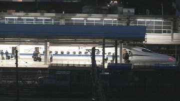 【速報】東海道新幹線 豊橋～小田原 上り線 運転再開 架線に飛来物が付着し一時運転見合わせ