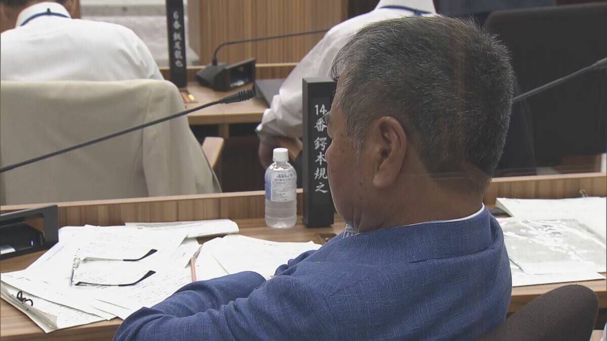 選挙直前に“菓子折り”配った鍔本規之市議（78）議会で辞意表明  7月の裁判結果にかかわらず…  ｢地域の人たちにものすごく迷惑をかける｣ 岐阜・本巣市　