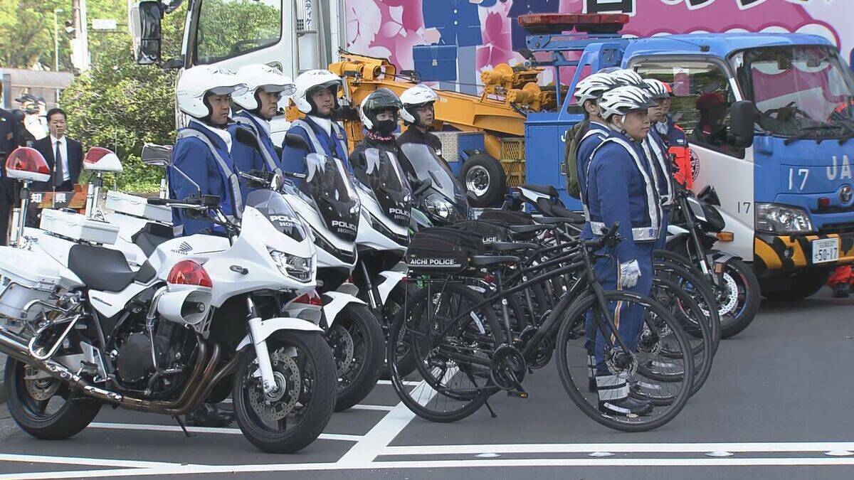 愛知 ことしの交通事故死亡者43人で“全国ワースト” ｢自転車の青切符｣などルール徹底呼びかけ ｢春の全国交通安全運動｣