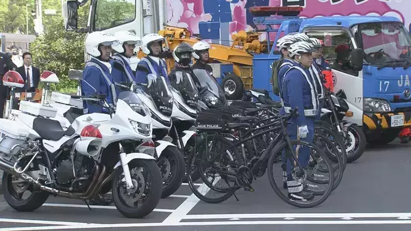 「愛知 ことしの交通事故死亡者43人で“全国ワースト” ｢自転車の青切符｣などルール徹底呼びかけ ｢春の全国交通安全運動｣」の画像