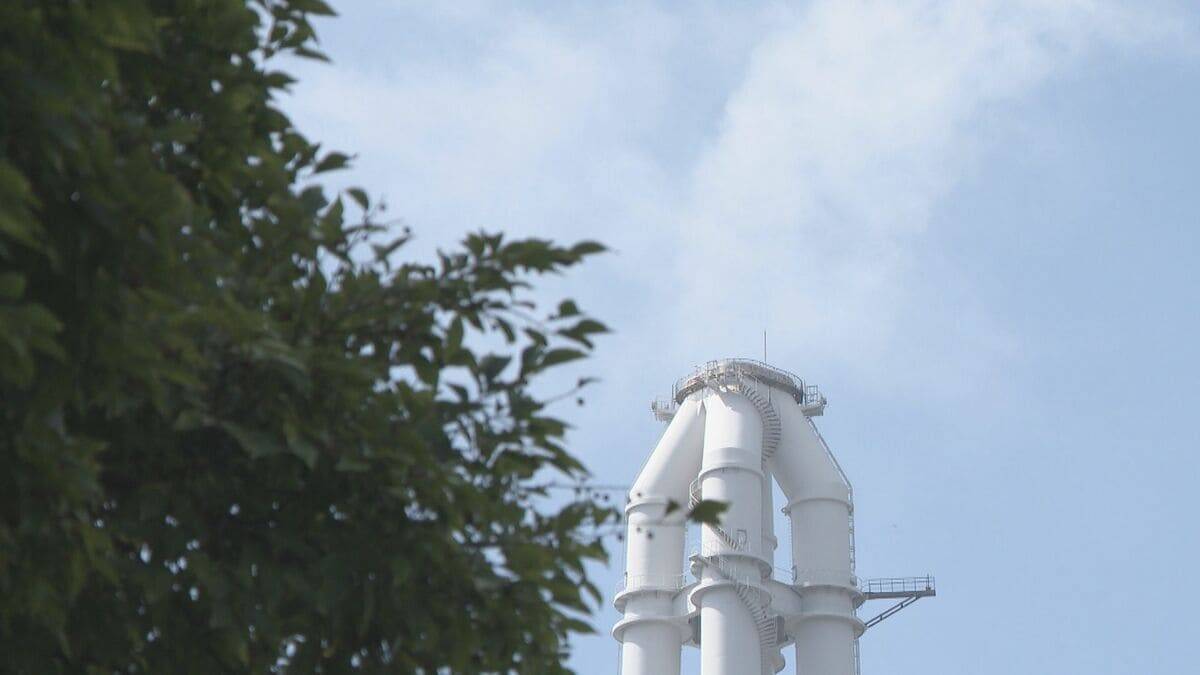 高さ200メートルの“巨大煙突” 地震による倒壊への対策は？ 基礎に524本の杭 煙突が折れない対策も
