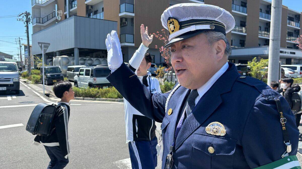 小学1年生が“付き添いなし”で登下校 ｢横断歩道では手をあげて｣ 警察が呼びかけ 不慣れな人が多い時期 一層の注意を 名古屋･港区