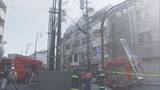 「未明に空きビルで火事 ｢1階から火が見える｣など通報相次ぐ もともとは店舗と住居スペースがある雑居ビル 岐阜･大垣市」の画像3