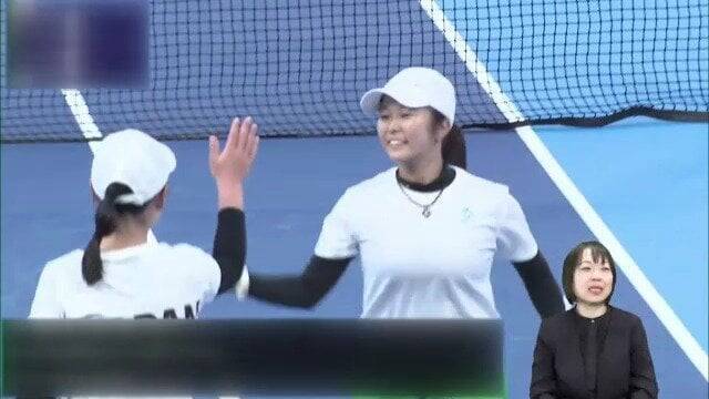 打球の強さを判断できるのは“目で見た情報だけ” ｢デフテニス｣ 女子ダブルスで自身初の“金メダル”獲得 三重・鈴鹿市出身の菰方里菜選手（23）