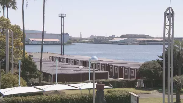 「なぜ？名古屋港に“大量のコンテナハウス” ｢最初はなんだろうと｣ アジア大会に向け準備着々も… 経費総額は当初の約3倍 3700億円に」の画像