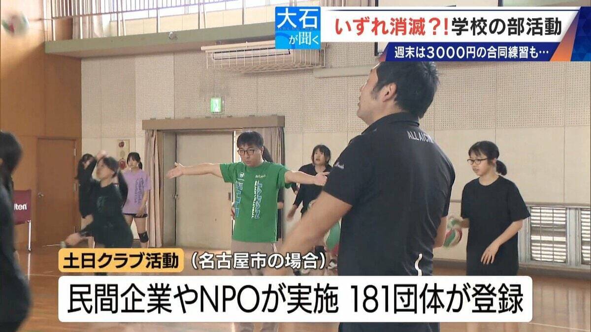 俳優 加藤晴彦さんが応援 ｢日本人選手がいなくなる｣ 学校の部活がなくなる!? “働き方改革”で…名古屋では月3000円の有料練習会も