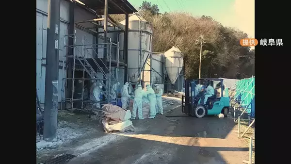 「岐阜･関市の養鶏場で｢高病原性鳥インフルエンザ｣ 養鶏場のニワトリ2万羽を殺処分 半径10キロ以内で飼育される約120万羽は出荷制限」の画像