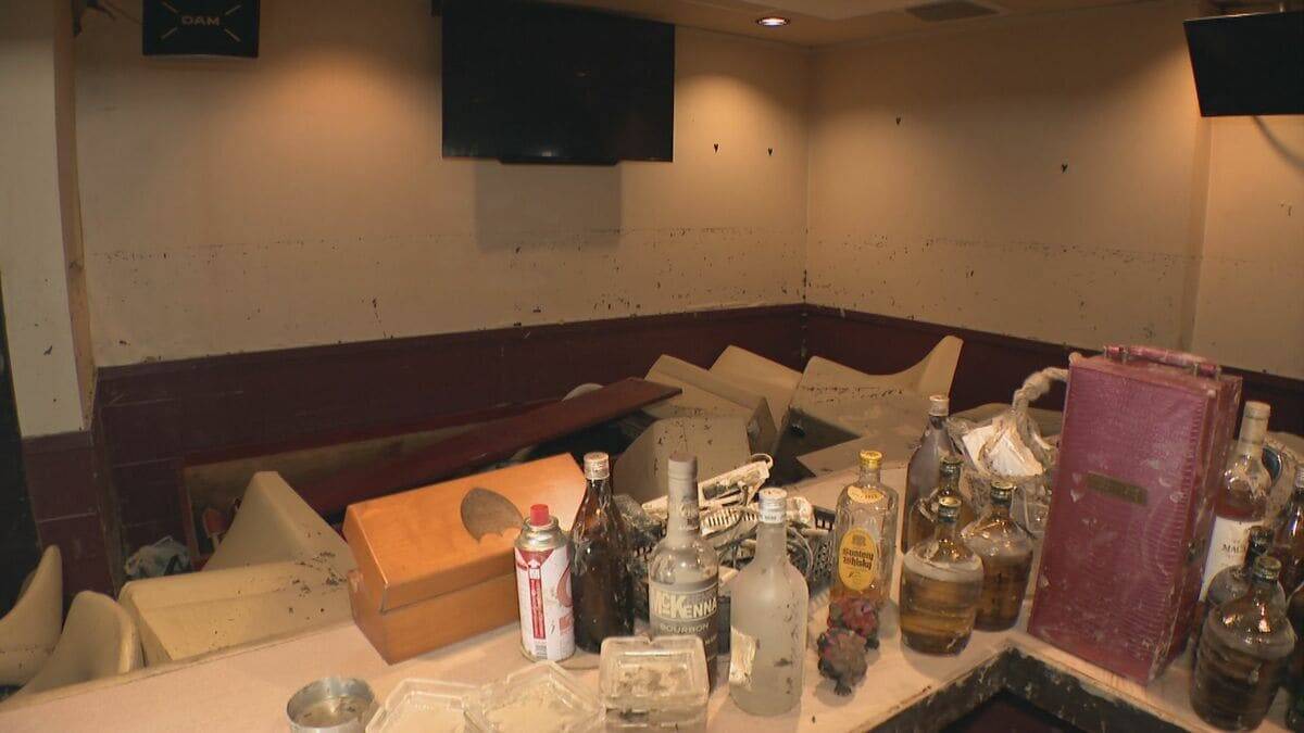 名古屋市豪雨から1週間 歩道などの補修は進むも…浸水した飲食店などは再開の見通し立たず…でも ｢泣いている場合じゃない」