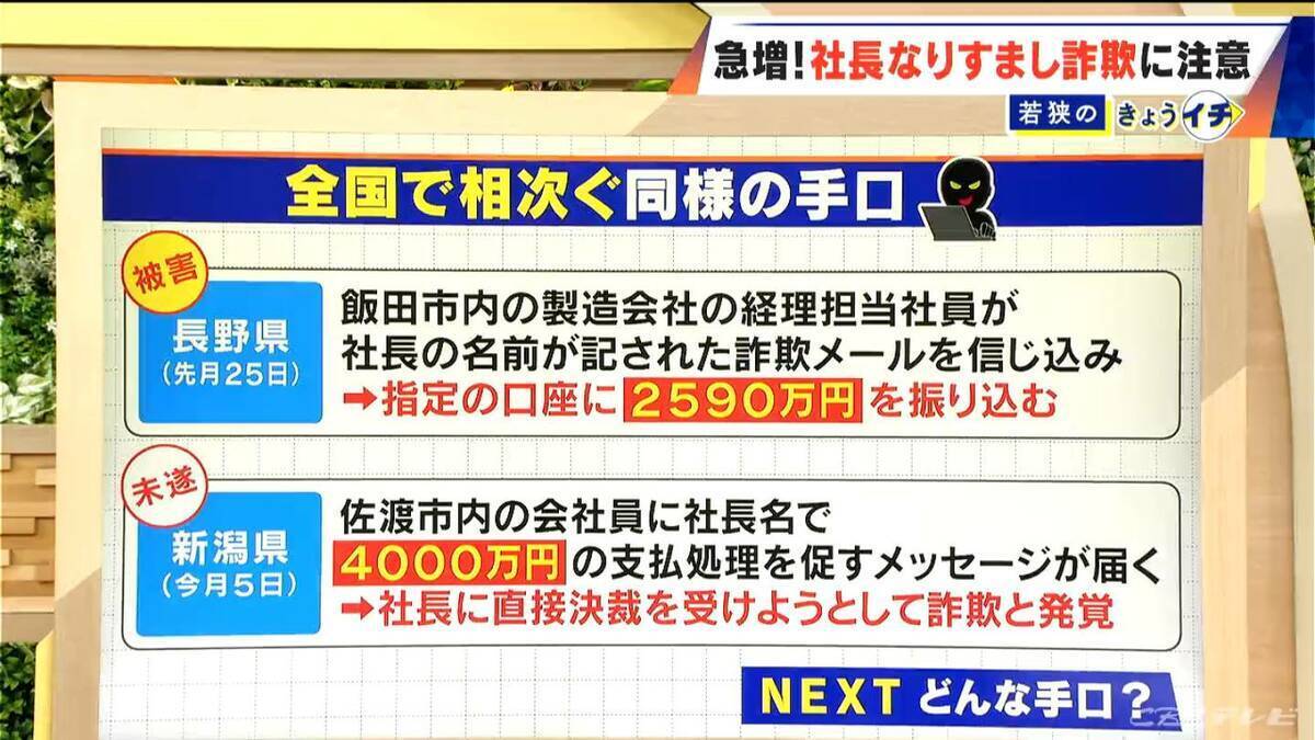 突然届いた社長のメールは“詐欺”だった「新しいLINEグループの作成をお願いします」フリーアドレスにだまされないで