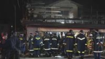 2軒棟続きの木造平屋建て住宅で火事 焼け跡から性別の分からない1人の遺体 この家に住む70歳男性か 岐阜・大垣市