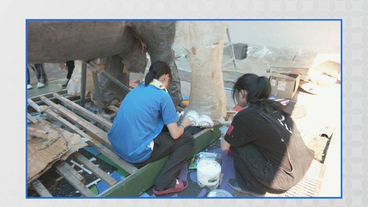 去年7月に天国へ 多くの人に愛されたアジアゾウ｢ふじ子｣ 地元高校生が実物大の像を制作 4月12日の“ふじ子の生誕祭”でお披露目 愛知･岡崎市