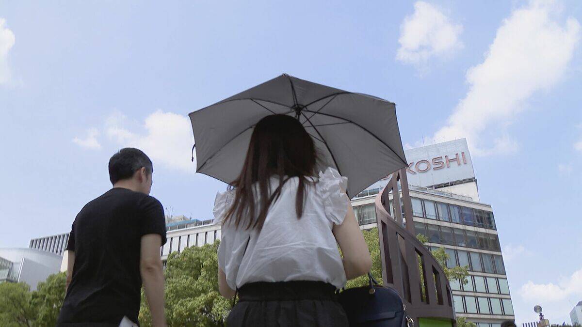 三重･桑名は38.6℃を観測 全国一の暑さに… 名古屋も最高気温37.3℃ 屋内では冷房使用し こまめな水分･塩分補給を