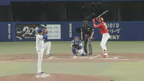 「中日･柳裕也は2人いる？防御率9.69から0.86に 復活に導いた“3塁側プレート”と左足の上げ方【若狭敬一ドラゴンズコラム】」の画像