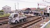 「｢軽トラックがくしゃくしゃになっていて…｣ 貨物列車と衝突 運転していた男性が死亡 JR東海道線の踏切内」の画像1